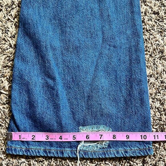 Free People Flare Denim Jeans Sz 25 - Picture 11 of 11